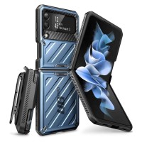 Supcase i-Blason Unicorn Beetle Pro Case voor Samsung Galaxy Z Flip 4 - Blauw