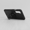 Techsuit Shield Silicone Back Cover voor OnePlus Nord - Zwart