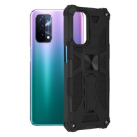 Techsuit Blazor Back Cover voor Oppo A54 5G / A74 5G - Zwart