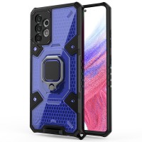 Techsuit Honeycomb Armor Back Cover voor Samsung Galaxy A53 - Blauw
