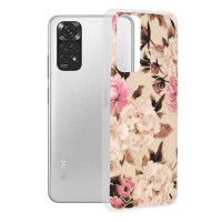 Techsuit Marble Back Cover voor Xiaomi Redmi Note 11 / Redmi Note 11S - Mary Berry Nude