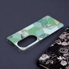 Techsuit Marble Back Cover voor Huawei P50 Pro - Green Hex