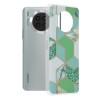 Techsuit Marble Back Cover voor HONOR 50 Lite / Huawei nova 8i - Green Hex
