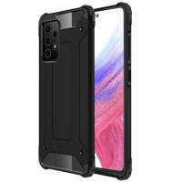 Techsuit Hybrid Armor Back Cover voor Samsung Galaxy A53 - Zwart