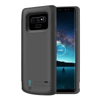Techsuit Power Pro Battery Case 5000 mAh voor Samsung Galaxy Note 9 - Zwart