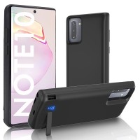 Techsuit Power Pro Battery Case 5000 mAh voor Samsung Galaxy Note 10 - Zwart