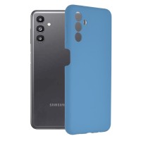 Techsuit Color Silicone Back Cover voor Samsung Galaxy A13 5G/A04s - Blauw