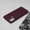 Techsuit Color Silicone Back Cover voor Motorola Moto G50 - Paars
