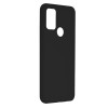 Techsuit Black Silicone Back Cover voor Motorola Moto G50 - Zwart