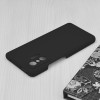 Techsuit Black Silicone Back Cover voor Xiaomi 11T / 11T Pro - Zwart
