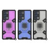 Techsuit Honeycomb Armor Back Cover voor Oppo Reno6 Pro - Paars