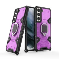 Techsuit Honeycomb Armor Back Cover voor Samsung Galaxy S22 Plus - Paars