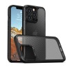 Techsuit Carbon Fuse Back Cover voor Apple iPhone 13 Pro Max - Zwart