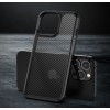 Techsuit Carbon Fuse Back Cover voor Apple iPhone 13 Pro - Zwart