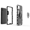 Techsuit Shield Silicone Back Cover voor Realme C11 - Zwart
