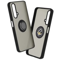 Techsuit Glinth Back Cover voor Realme X50 - Zwart