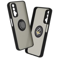 Techsuit Glinth Back Cover voor Realme 7 - Zwart