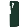 Techsuit Color Silicone Back Cover voor Xiaomi Poco M3 Pro 5G / Redmi Note 10 5G - Groen