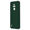 Techsuit Color Silicone Back Cover voor Motorola Moto E7 - Groen