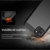 Techsuit Carbon Silicone Back Cover voor Realme C11 - Zwart