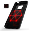 Techsuit Carbon Silicone Back Cover voor Nokia XR20 - Zwart