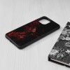 Techsuit Glaze Back Cover voor Xiaomi Mi 11 Lite / 11 Lite 5G NE - Red Nebula