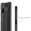 Techsuit Hybrid Armor Back Cover voor Xiaomi Poco M3 Pro 5G / Redmi Note 10 5G - Zwart