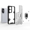 Techsuit Honeycomb Armor Back Cover voor Huawei P50 Pro - Paars