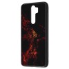 Techsuit Glaze Back Cover voor Xiaomi Redmi Note 8 Pro - Red Nebula
