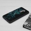 Techsuit Glaze Back Cover voor Xiaomi Redmi Note 8 Pro - Blue Nebula