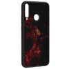 Techsuit Glaze Back Cover voor Huawei P40 Lite E - Red Nebula