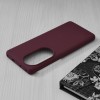 Techsuit Color Silicone Back Cover voor Huawei P50 Pro - Paars