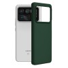 Techsuit Color Silicone Back Cover voor Xiaomi Mi 11 Ultra - Groen