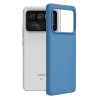 Techsuit Color Silicone Back Cover voor Xiaomi Mi 11 Ultra - Blauw