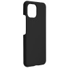 Techsuit Black Silicone Back Cover voor Xiaomi Mi 11 Lite / 11 Lite 5G NE - Zwart
