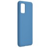 Techsuit Color Silicone Back Cover voor Samsung Galaxy A02s - Blauw