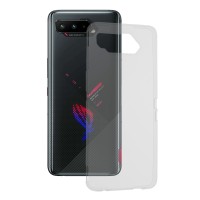 Techsuit Clear Silicone Back Cover voor Asus ROG Phone 5 - Transparant