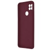 Techsuit Color Silicone Back Cover voor Motorola Moto G9 Power - Paars