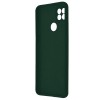 Techsuit Color Silicone Back Cover voor Motorola Moto G9 Power - Groen