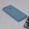 Techsuit Color Silicone Back Cover voor Motorola Moto G9 Power - Blauw