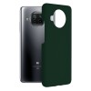 Techsuit Color Silicone Back Cover voor Xiaomi Mi 10T Lite - Groen