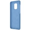 Techsuit Color Silicone Back Cover voor Xiaomi Redmi Note 9S/9 Pro - Blauw