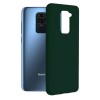 Techsuit Color Silicone Back Cover voor Xiaomi Redmi Note 9 - Groen