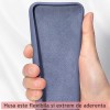 Techsuit Color Silicone Back Cover voor Xiaomi Redmi Note 9 - Blauw