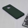 Techsuit Color Silicone Back Cover voor Huawei Mate 20 Pro - Groen
