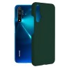 Techsuit Color Silicone Back Cover voor HONOR 20 / Huawei nova 5T - Groen