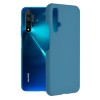 Techsuit Color Silicone Back Cover voor HONOR 20 / Huawei nova 5T - Blauw