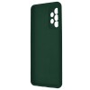 Techsuit Color Silicone Back Cover voor Samsung Galaxy A52 4G/5G / A52s - Groen