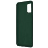 Techsuit Color Silicone Back Cover voor Samsung Galaxy A51 4G/5G - Groen