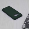 Techsuit Color Silicone Back Cover voor Samsung Galaxy S10e - Groen